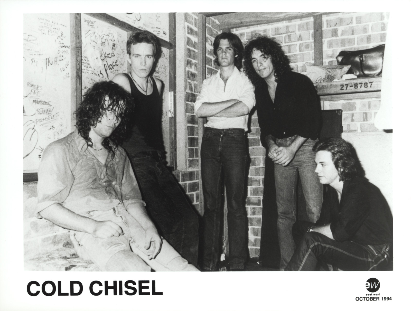 Cold Chisel publicity photo, Warner Music NFSA