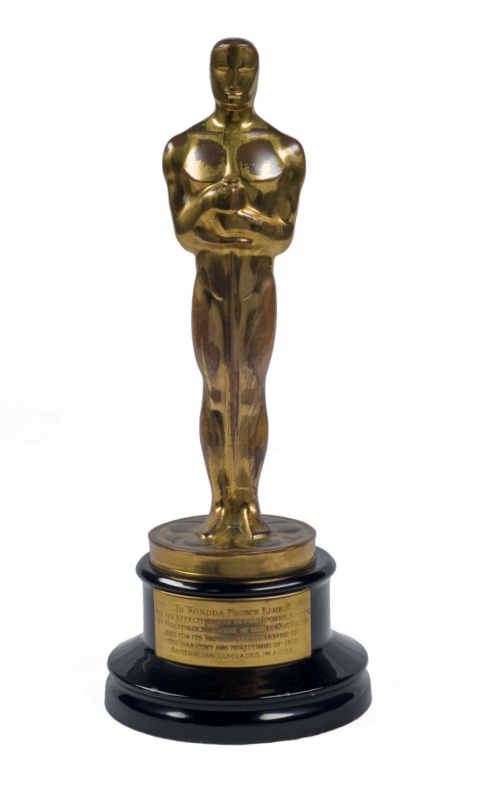 Academy Award won by Ken G Hall for Kokoda Front Line! in 1943