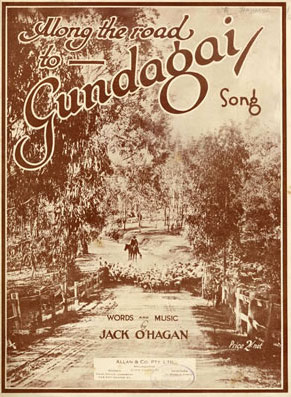 The cover of a piece of sheet music. It reads 