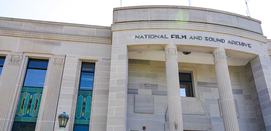 Front facade of the NFSA building