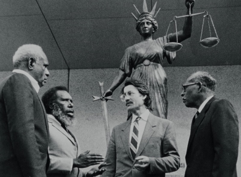 Eddie Mabo at the High Court