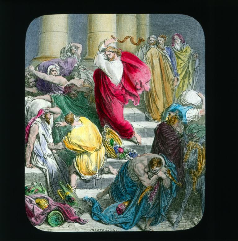 Christ in the temple