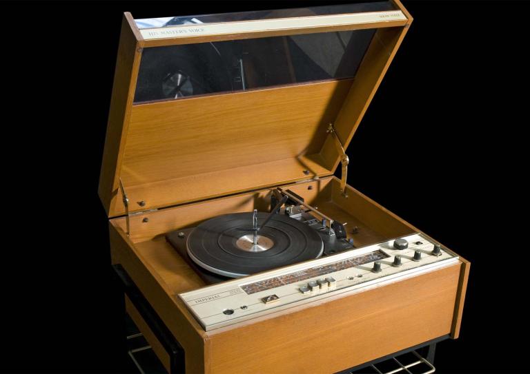 His Master's Voice Imperial Radiogram His Master's Voice Imperial Radiogram from approximately 1970