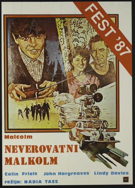 Poster for the Yugoslavian release of Malcolm Poster for the Yugoslavian release of Malcolm