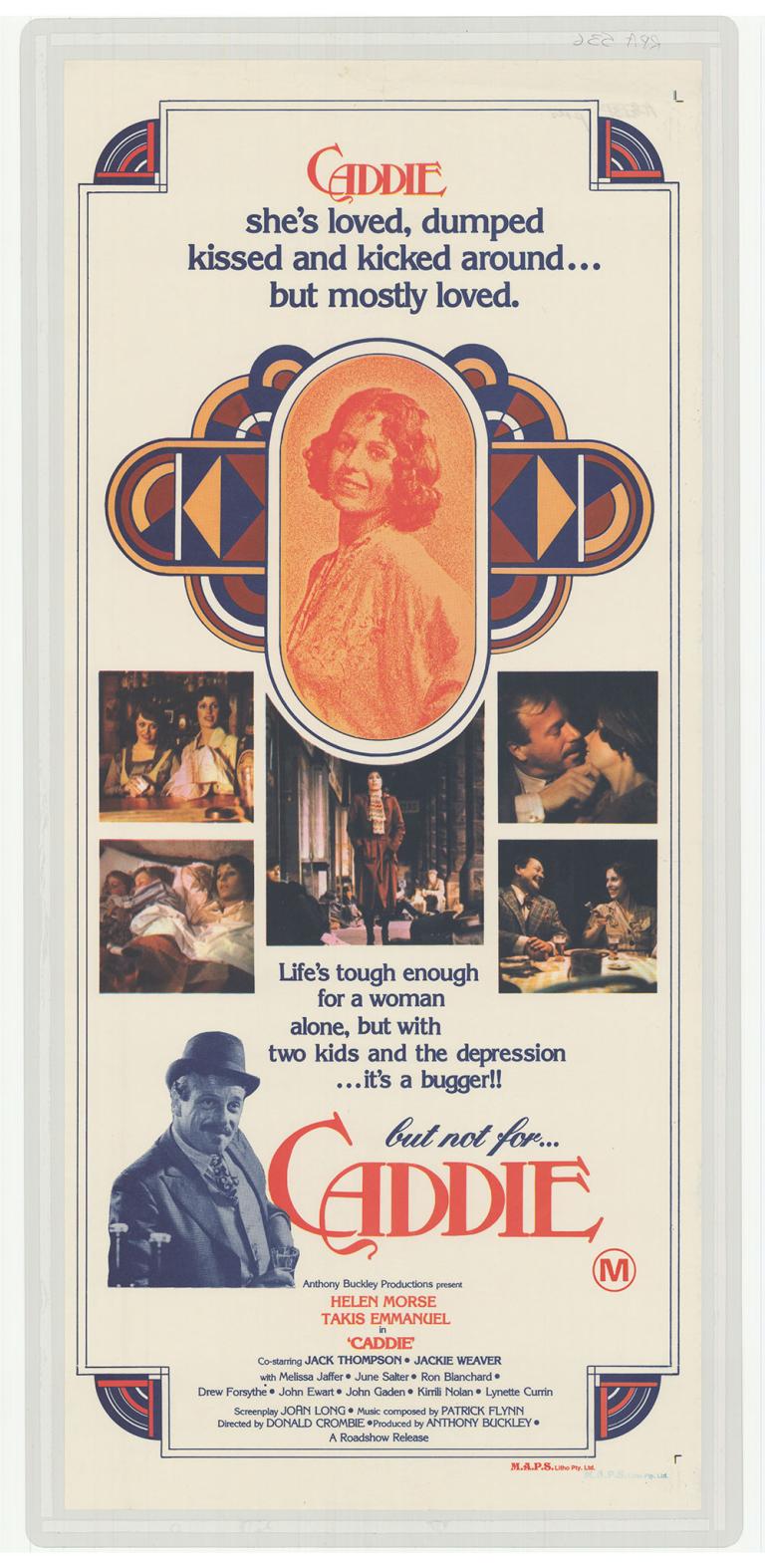 Poster for the film, Caddie 1976