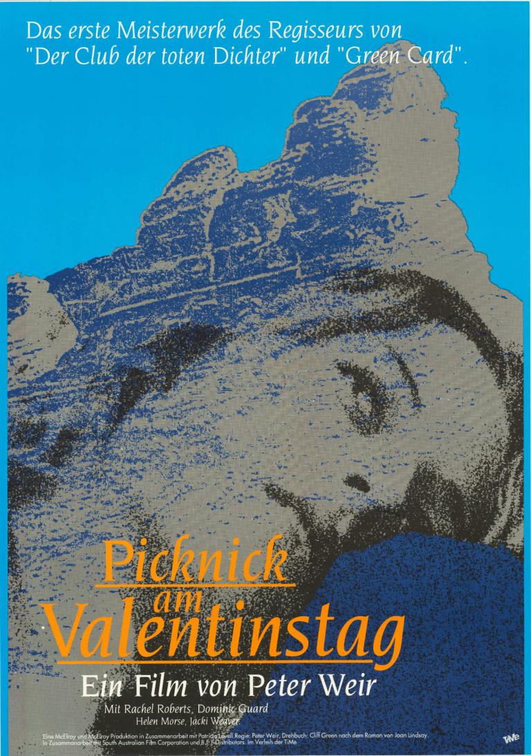 One-sheet poster German re-release Poster for German re-release of 'Picnic at Hanging Rock' in 1990