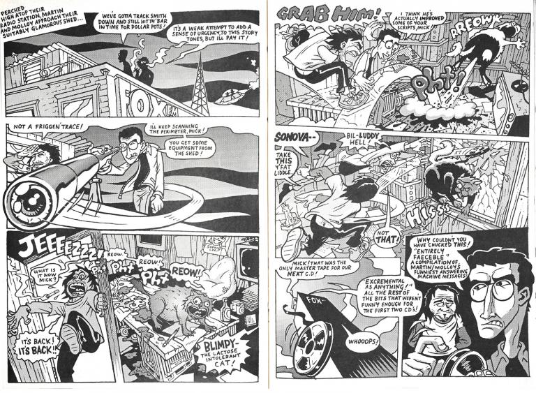 Comic Book based on the Martin-Molloy radio show