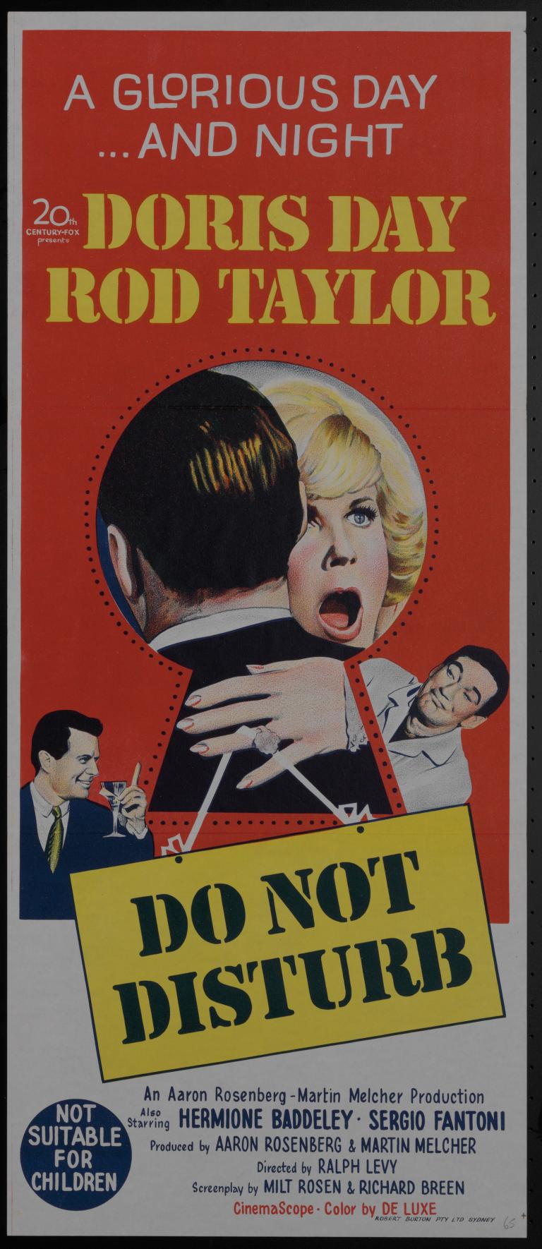 Film poster for a film titled Do Not Disturb