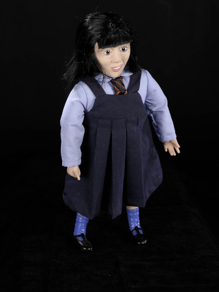 1988 Kylie Mole talking doll, based on the Comedy Company character who helped popularize Australian slang in the late 1980s