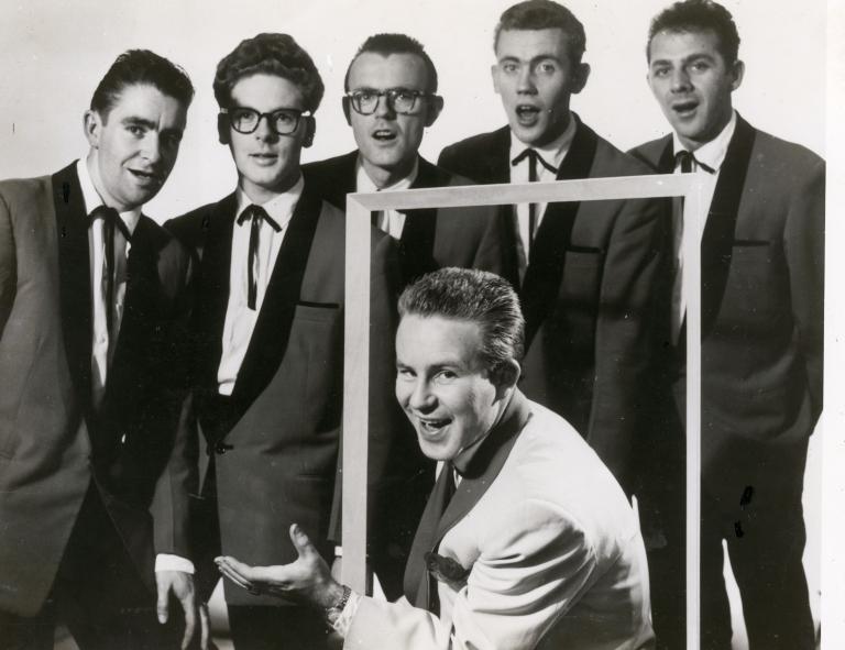 Johnny O'Keefe and his band The Dee Jays, 1957