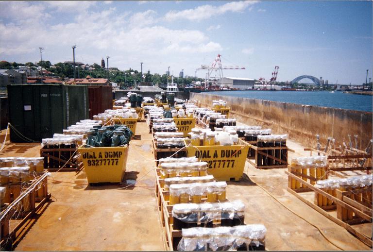 Pyrotechnics for the 2000 Sydney Olympics
