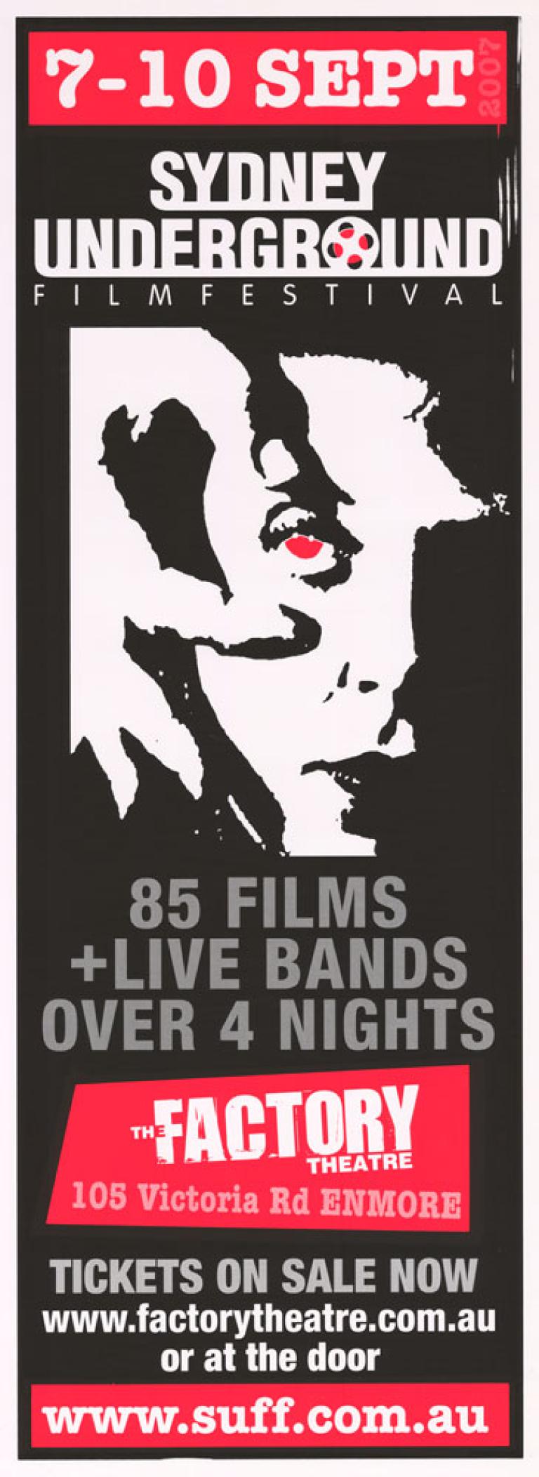 Sydney Underground Film Festival National Film and Sound Archive of