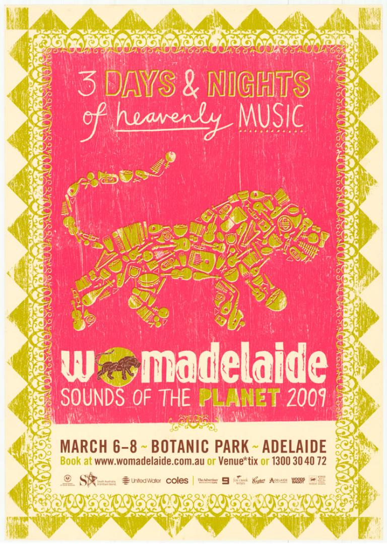 Womadelaide poster National Film and Sound Archive of Australia