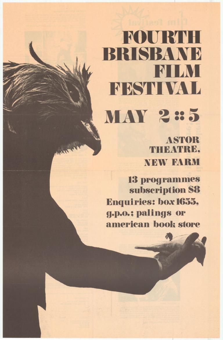 Brisbane Film Festival poster National Film and Sound Archive of