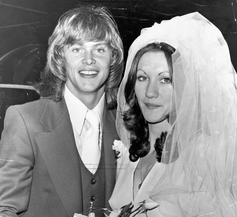 John Farnham and Jill wedding day cover image National Film and Sound