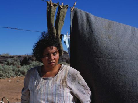 Deborah Mailman in a still from the film Rabbit-Proof Fence