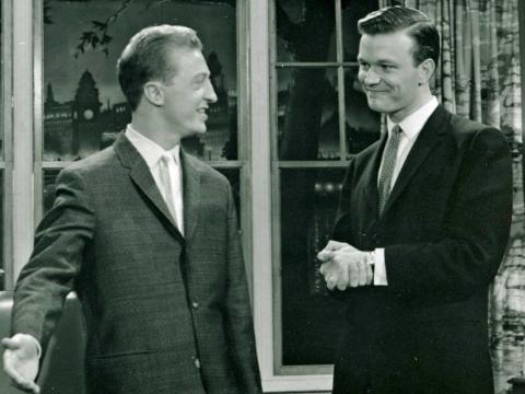 Graham Kennedy and Bert Newton