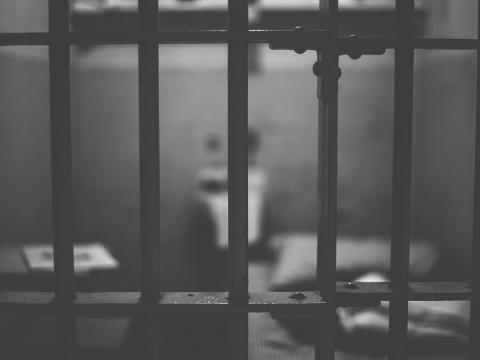 A prison cell