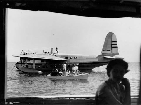 A seaplane