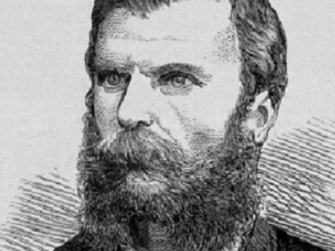 Illustration of bushranger Captain Moonlite