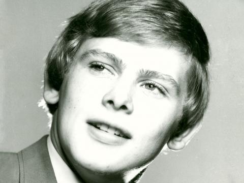 Close up of John Farnham, circa 1968.
