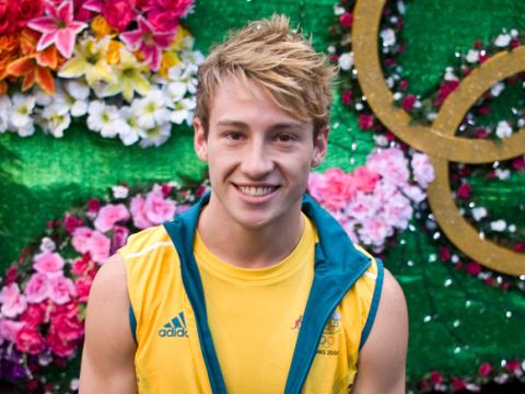 Portrait of Matthew Mitcham 
