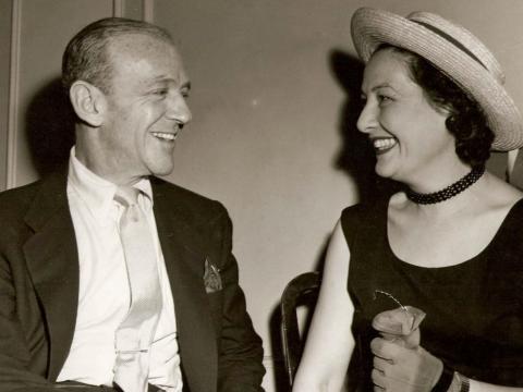 Fred Astaire and Binny Lum in 1959