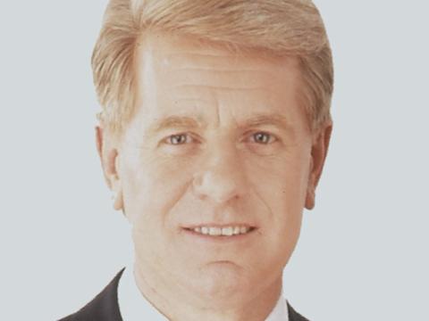 TV news presenter Mal Walden head shot