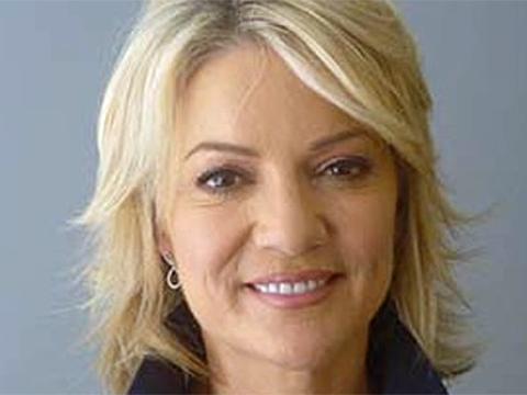 TV news presenter Sandra Sully head shot