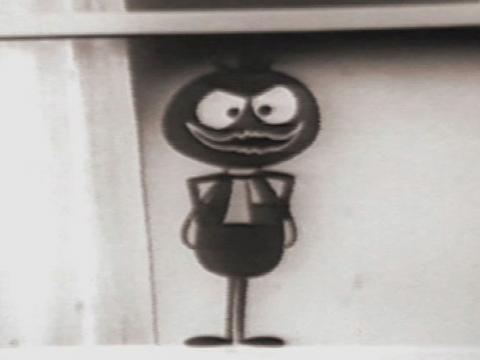 Louie the fly from the 1962 animated Mortein pest spray TV advertisement
