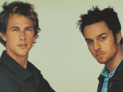Portrait photo of Darren Hayes and Daniel Jones from Savage Garden.