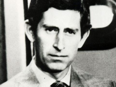 Prince Charles on the set of ABC's Countdown in 1977