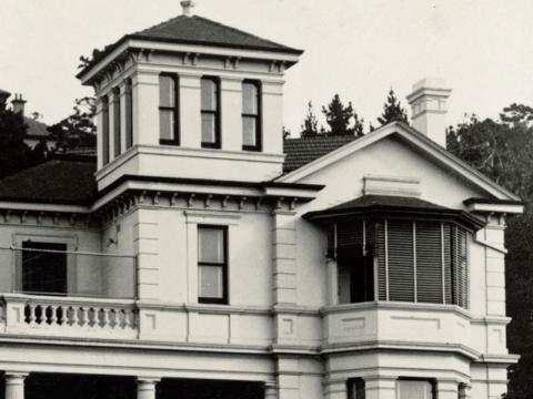 Part of a Bellevue Hill mansion called Rothesay House, circa 1926