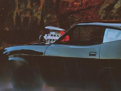 Modified street car from the movie Mad Max