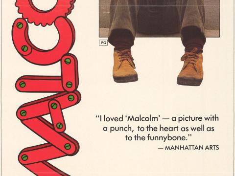 Poster for the film Malcolm