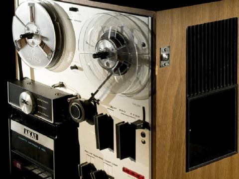 Not technically for audio, but it is a vintage reel to reel