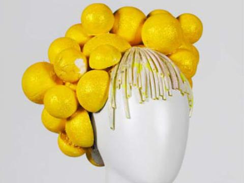 Lemon headpiece designed for 'The Adventures of Priscilla, Queen of the Desert'. 