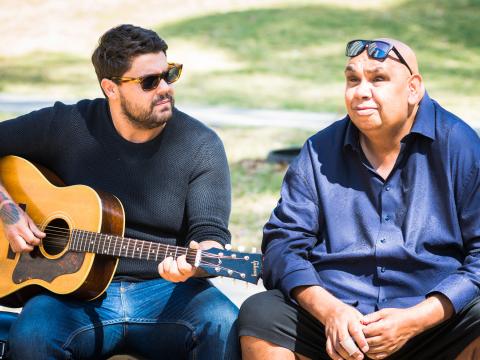 Dan Sultan and Kutcha Edwards