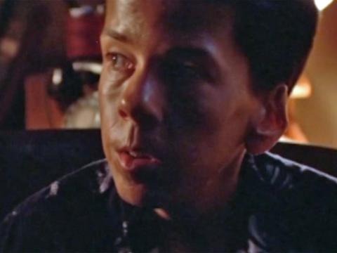 Close up of Billy Kwan (Linda Hunt)