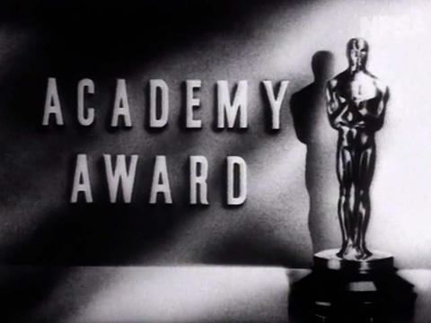 An Academy Award statuette