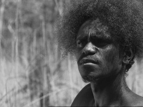 Close up of Dayindi (Jamie Gulpilil)