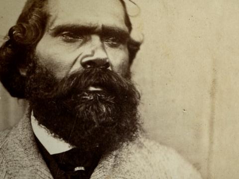 Aboriginal man Simon Wonga
