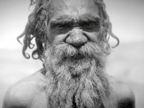 An old Aboriginal man