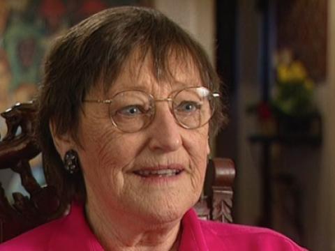 Portrait of Barbara Holborow