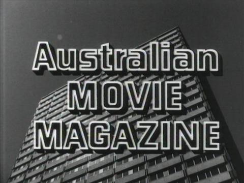 A bold title reads 'Australian Movie Magazine'