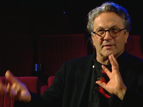 Filmmaker George Miller gives an interview
