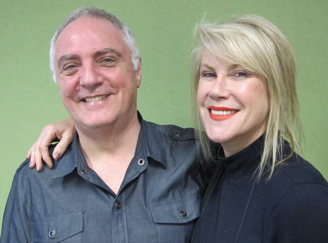 Lee Simon and Wendy Stapleton