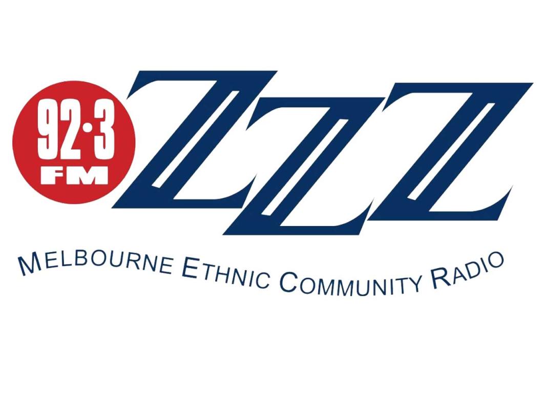 A logo for 3ZZZ ethnic community radio