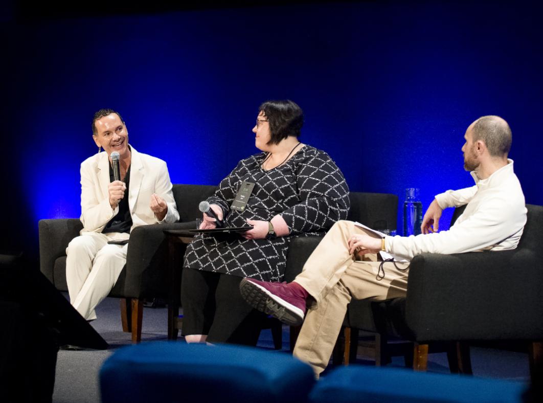 FF24 Day 1 - 1 - Peter-Lucas Jones, Kathy Reid, Keir Winesmith