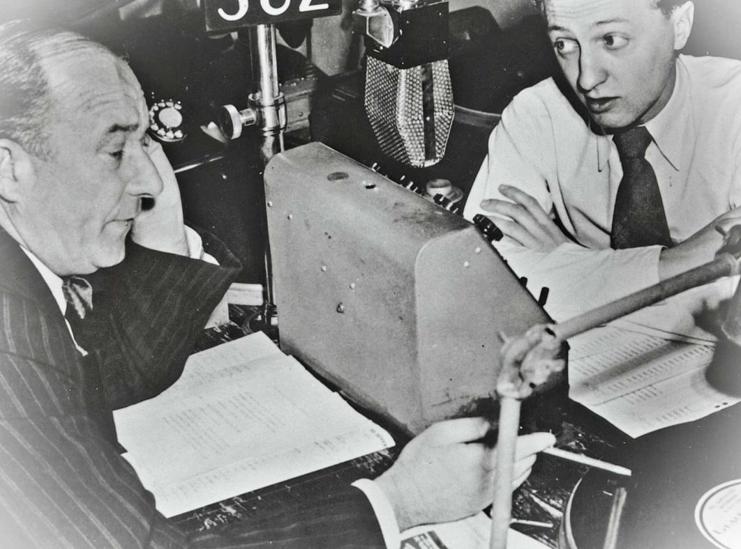 Graham Kennedy and Nicky on 3UZ radio